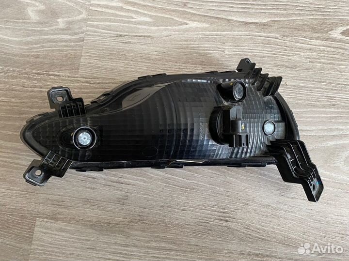 Противотуманка hyundai solaris