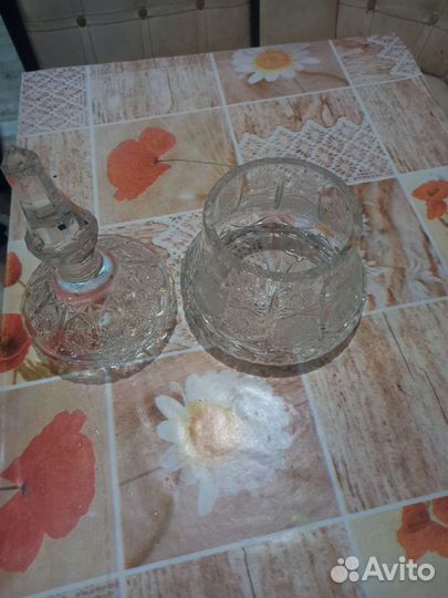 Канфетница хрустальная