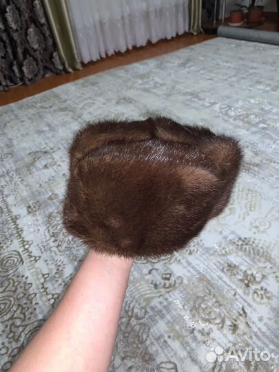 Шапка норковая