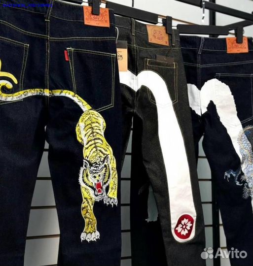 Джинсы Evisu (Арт.74599)