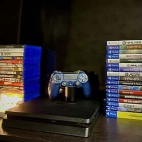 Sony playstation 4 + 390 игр