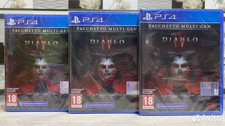 Diablo 4 Sony PS4 Новый Диск Русская Озвучка