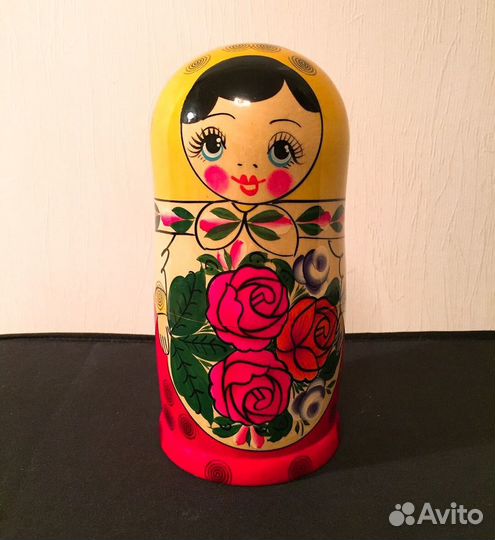 Матрешка-шкатулка большая Легендарная