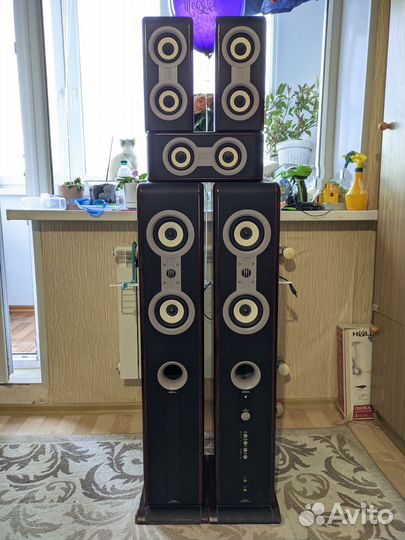 Активная акустика для домашнего кинотеатра 5.1