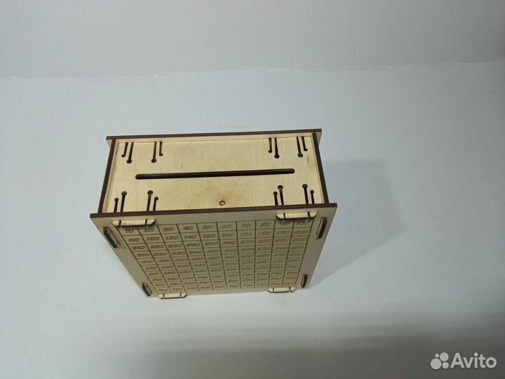 Копилка деревянная (как в TikTok)