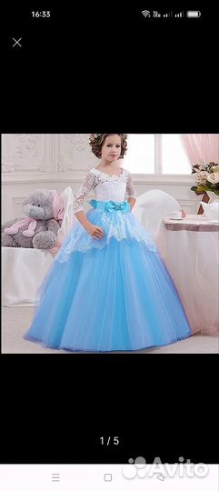 Платье на выпускной в детский сад