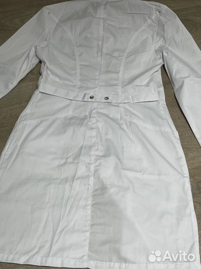 Халат белый медицина elite 44 размер