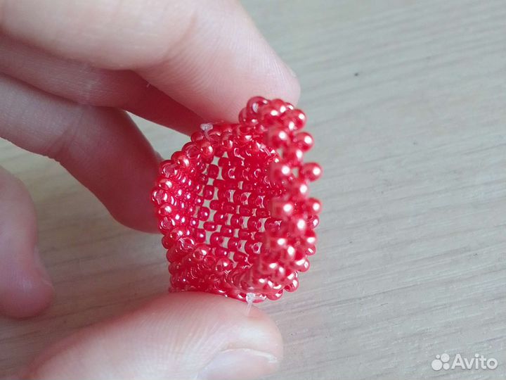 Сумочка из ровного бисера