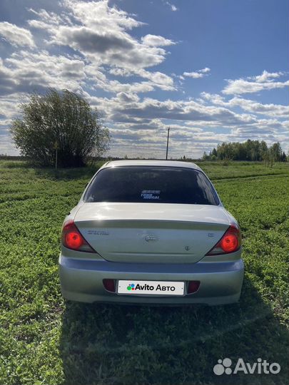 Kia Spectra 1.6 МТ, 2007, 220 000 км