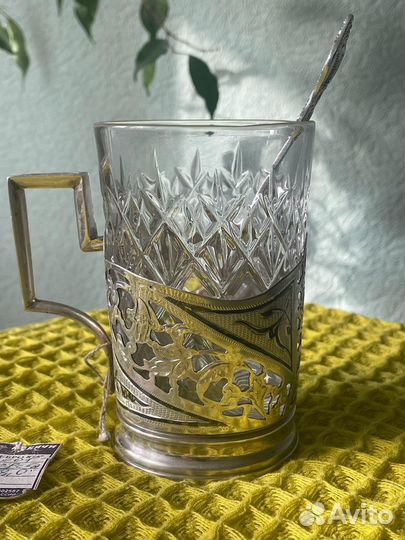 Подстаканник Кубачи (серебро 875)