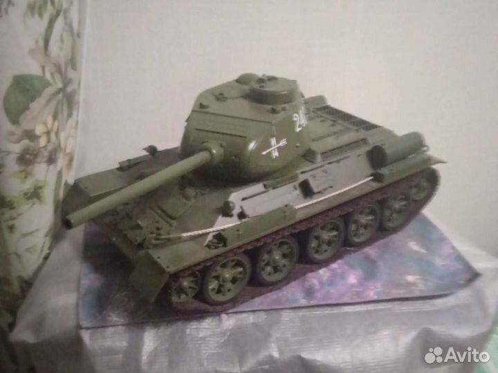 Танк Т-34-85, 1:16 металл, D'Agostini