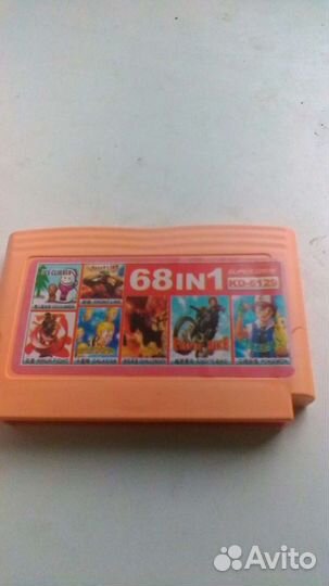 Картридж dendy 68 игр