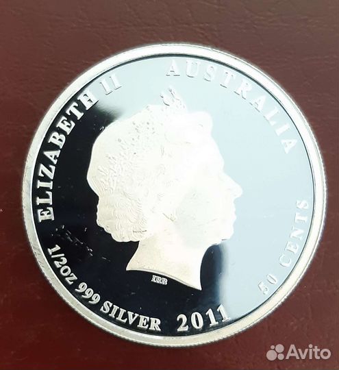 Австралия 50 центов, подарки, коллекционирование