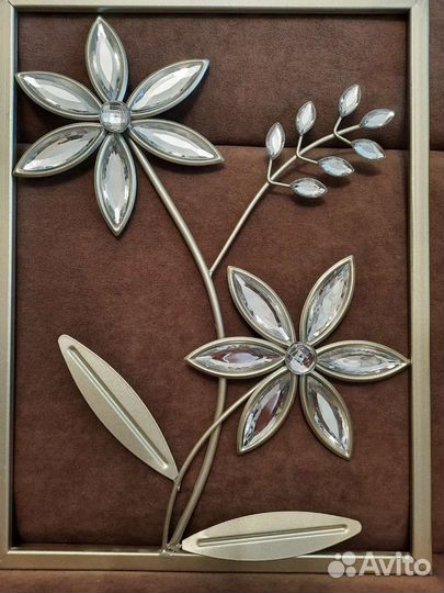 Панно металлическое, ручная работа, Германия