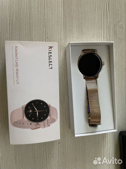 Kieslect Lady Watch L11 (розовое золото)