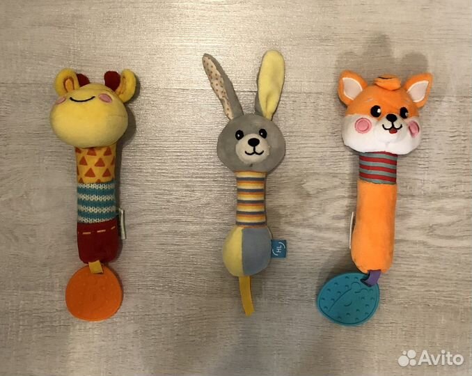 Игрушки для малыша от 0 до 12 месяцев