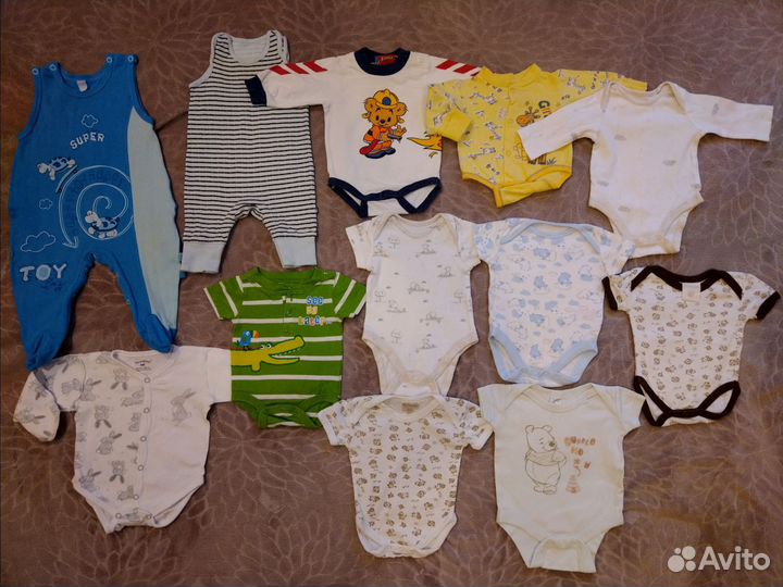 Детские вещи пакетом на мальчика 56-62