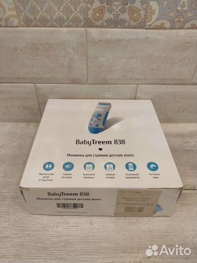 Baby Treem 838 машинка для стрижки волос детская