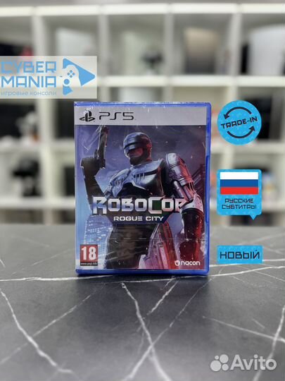 Диск для PS5. Robocop: Rogue City