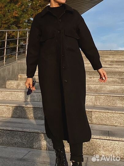 Пальто женское осень весна 42