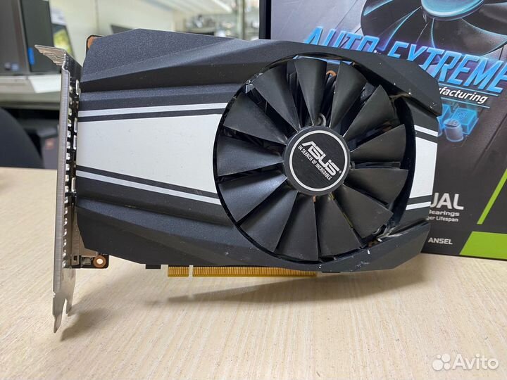 Видеокарта asus GeForce GTX 1660 super Phoenix 6Gb