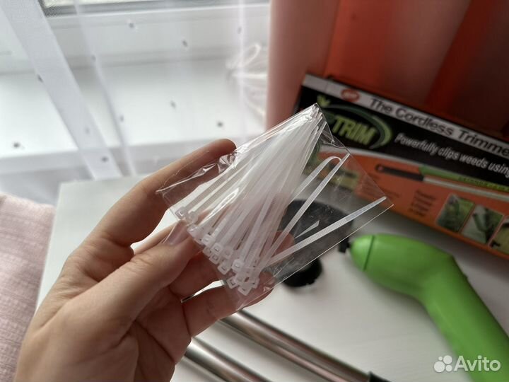 Триммер садовый электрический ручной