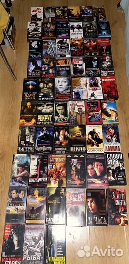 Видеокассеты с фильмами