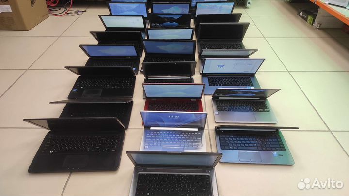 Ноутбуки с закрытия офисов Hp Lenovo Asus i3 i5 i7