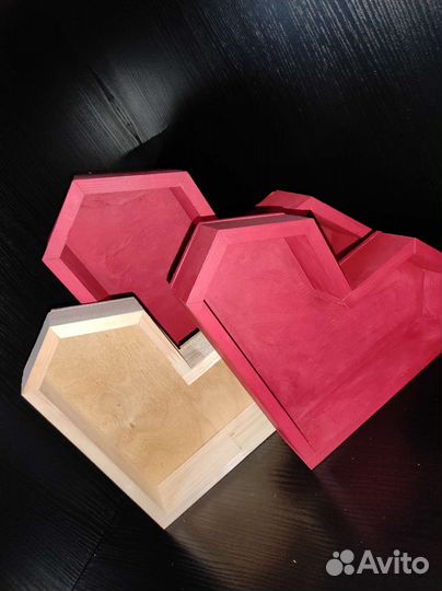 Деревянные ящики для оформления подарков