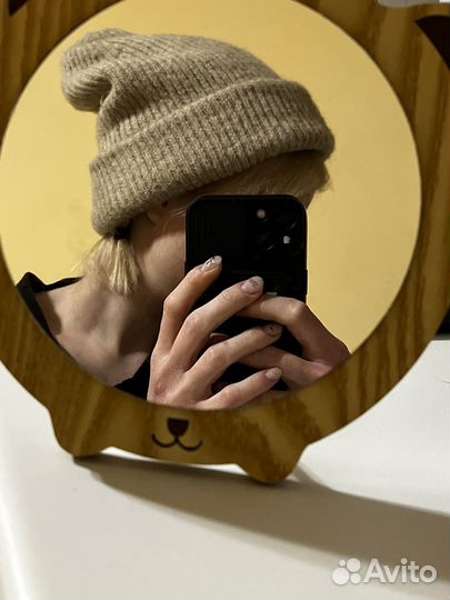 Шапка женская зимняя теплая