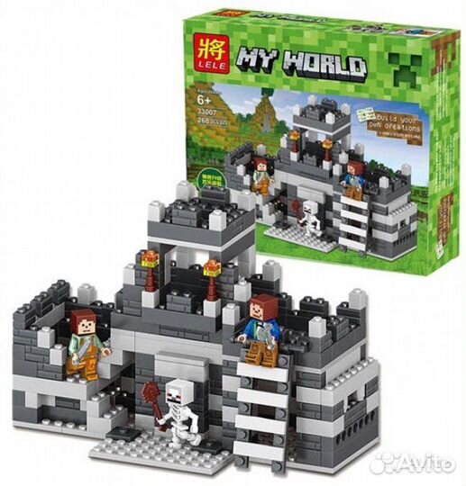 Конструктор - 33007, 268 деталей