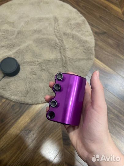 Жим на трюковой самокат