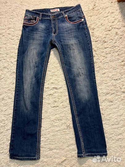 Джинсы true religion широкие