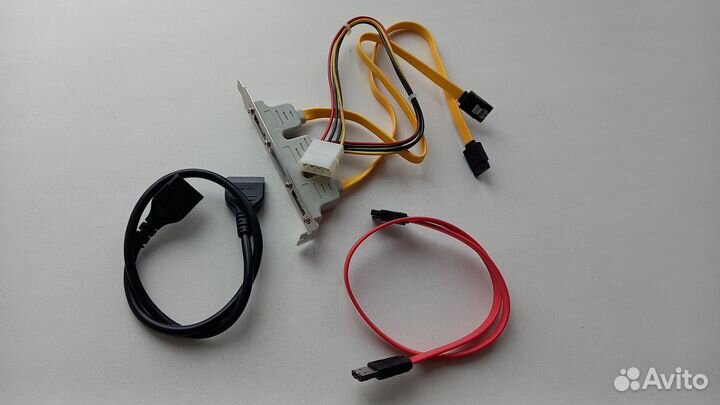 Кабели, адаптеры, планки в корпус пк. Цена за все