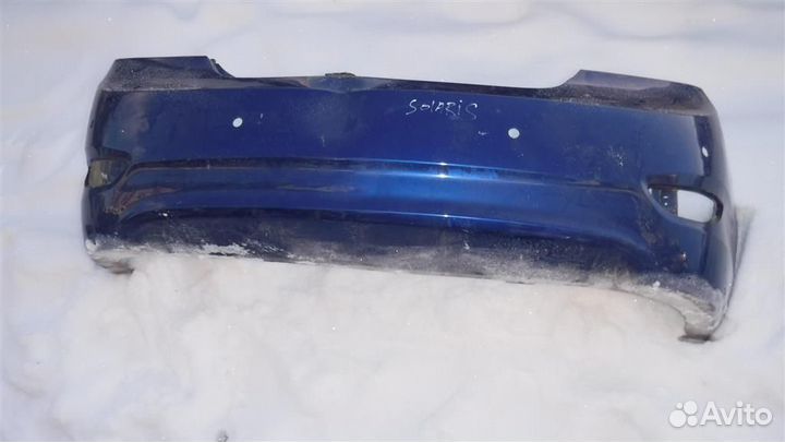 Бампер задний Hyundai Solaris I 2010-2017