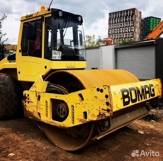 Аренда грунтового катка / Услуги дорожного катка