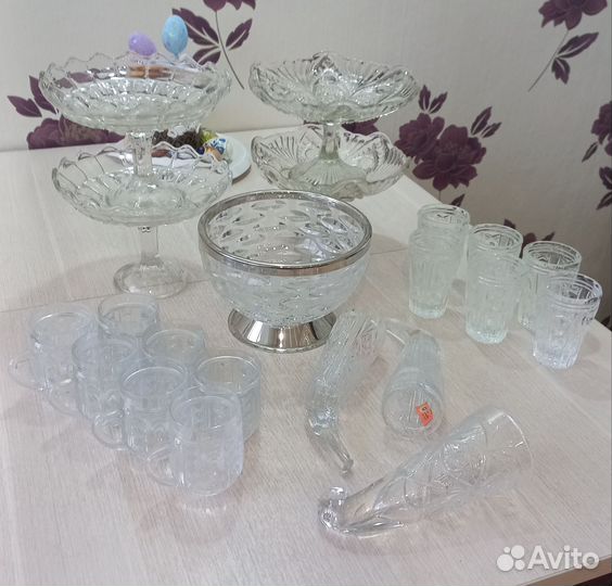 Хрустальная посуда СССР