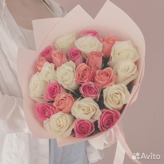 Розы 17 штук