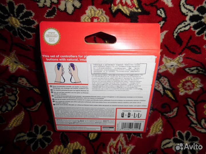Джойконы и геймпад для Nintendo Switch (новый)