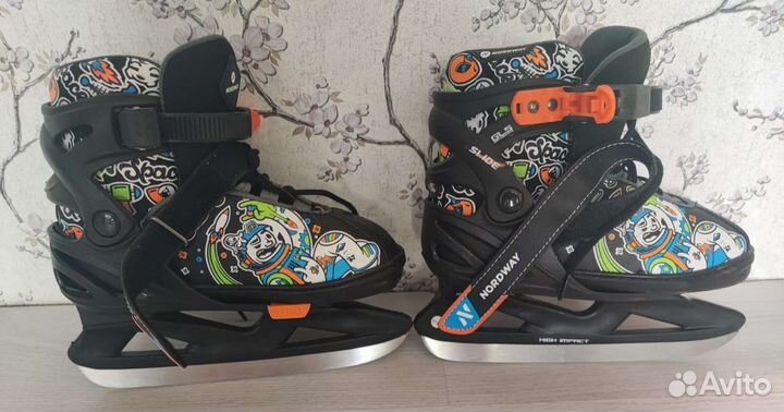 Хоккейные коньки детские 31-36 nordway
