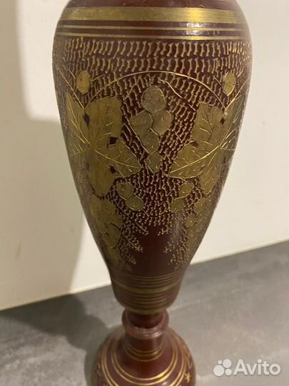 Ваза из латуни индия