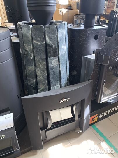 Банная печь Grill'D Cometa Vega 180 Long Stone