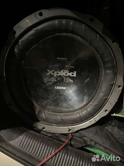 Сабвуфер sony xplod 1300