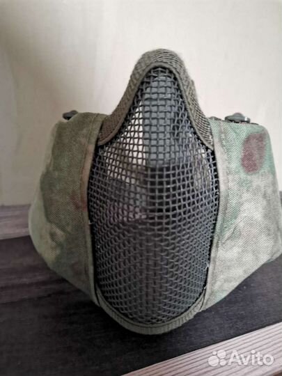 Маска для лица металическая мох