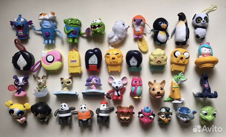 Игрушки Макдональдс McDonalds из 90-х старые серии