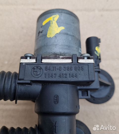 Клапан печки BMW e39, e46, e83