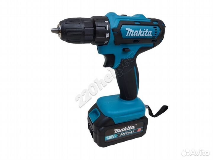 Набор аккумуляторного инструмента Makita 3в1