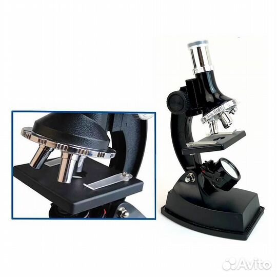 Микроскоп детский с аксессуарами (свет) Zhorya ZYB-B2633