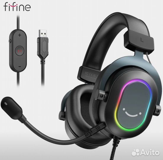 Игровые наушники Fifine h6, оригинальные, новые
