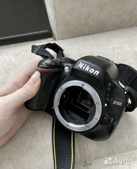Зеркальный фотоаппарат nikon d5100+объектив 18-55